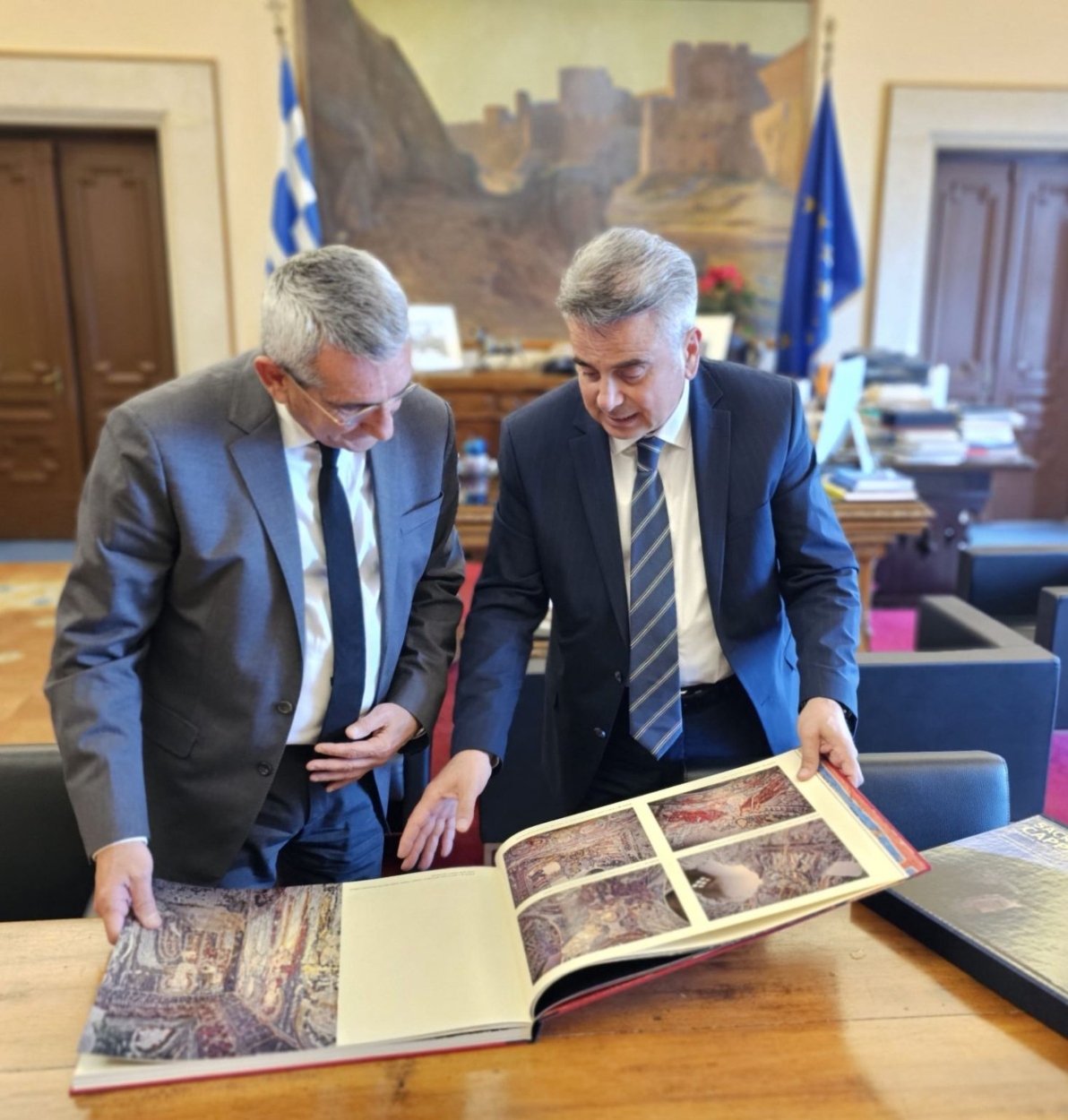 ΠΝΑ: Συνάντηση Περιφερειάρχη με Γενικό Πρόξενο της Τουρκίας στα Δωδεκάνησα