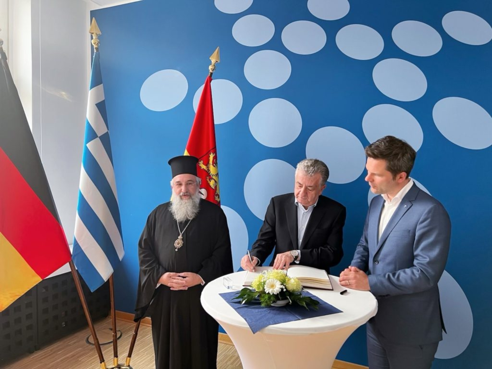 Στο Αννόβερο Αρχιεπίσκοπος και Περιφερειάρχης Κρήτης