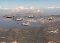 Greek and Indian Air Forces conduct joint training exercises over the Mediterranean ahead of Iniochos 2023