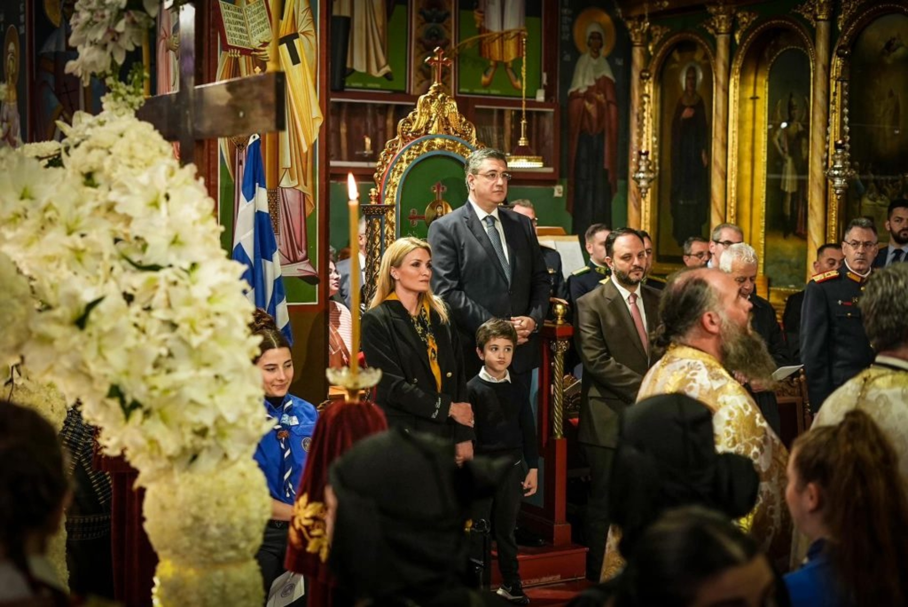 Στην περιφορά του Επιταφίου στην Καλαμαριά, ο Απ. Τζιτζικώστας