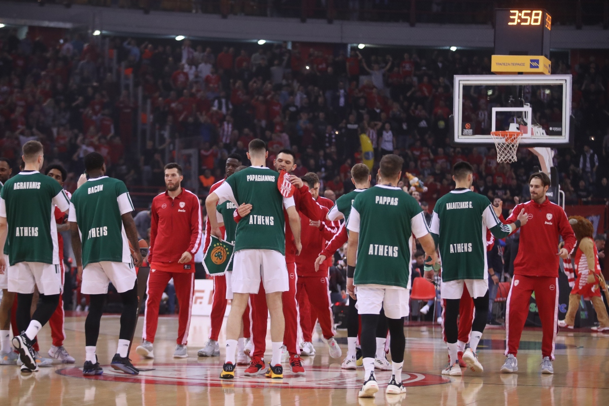 Euroleague: 2η πιο υγιής ομάδα ο Ολυμπιακός με 23 ματς πλήρης, μονάχα 8 ματς ο Παναθηναϊκός χωρίς απουσία
