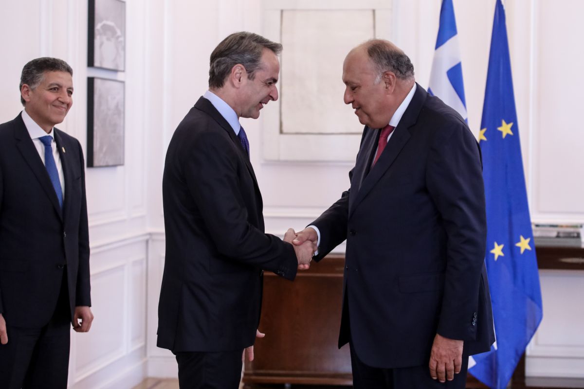 Στο επίκεντρο η ηλεκτρική διασύνδεση Ελλάδας – Αιγύπτου στη συνάντηση Μητσοτάκη Σούκρι