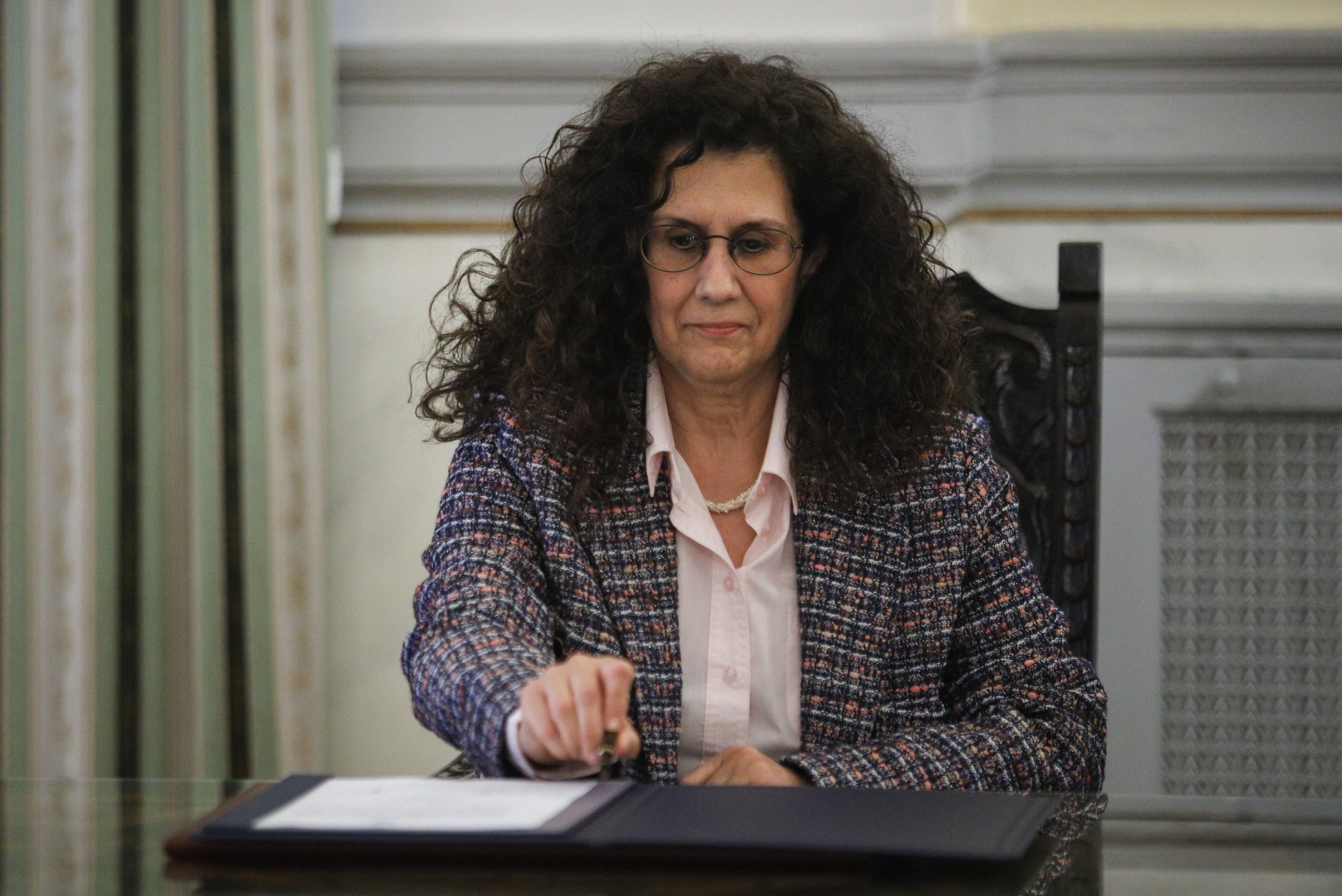 Εκλογές 2023: Ορκίστηκε υπηρεσιακή υπουργός Εσωτερικών η Καλλιόπη Σπανού