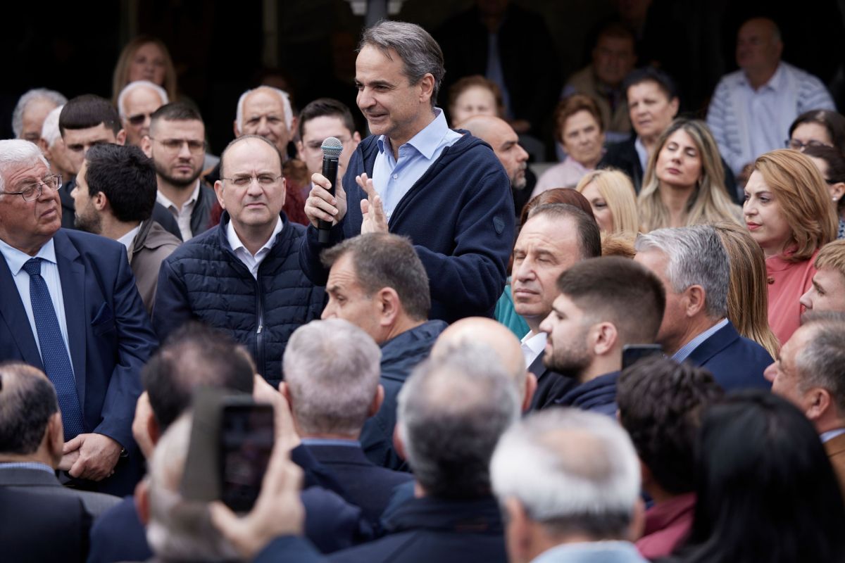 Κυριάκος Μητσοτάκης: Το δίλημμα των εκλογών είναι σταθερότητα ή μπάχαλο
