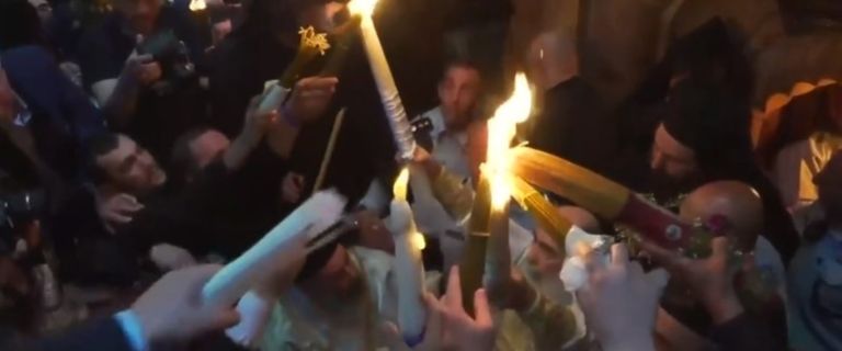 The Holy Light is out in Jerusalem