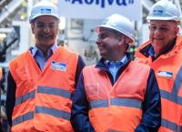PM Mitsotakis visits contruction site of Athens metro Line 4