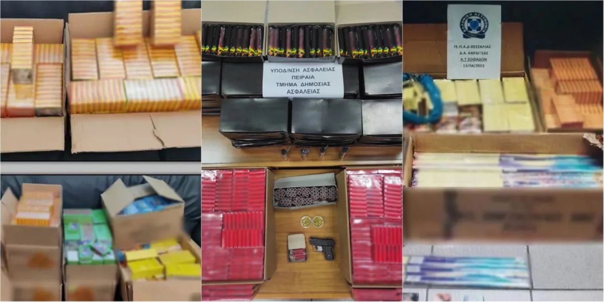 ΕΛΑΣ: Κατασχέθηκαν πάνω από 312.000 παράνομα βεγγαλικά και κροτίδες – 69 συλλήψεις