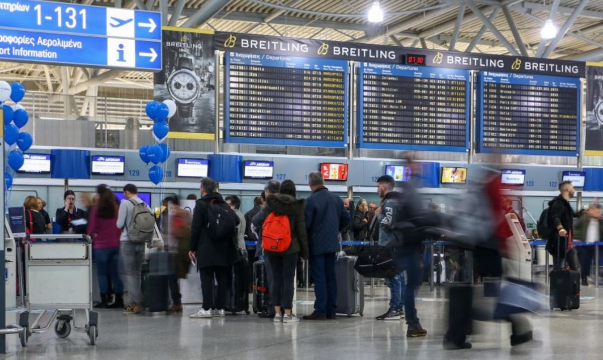 Σχεδόν 3 εκατ. επιβάτες πέρασαν από το «Ελ. Βενιζέλος» τον Ιούνιο