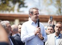 Την κατάργηση του τέλους επιτηδεύματος μέσα στην επόμενη τετραετία υποσχέθηκε ο Μητσοτάκης