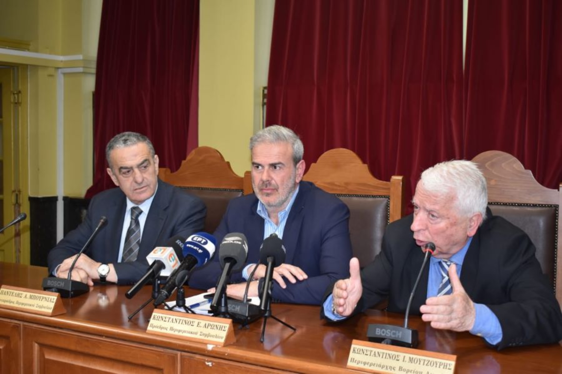Σύσκεψη Περιφερειάρχη Βορείου Αιγαίου με τον Γ.Γ. του ΕΟΤ
