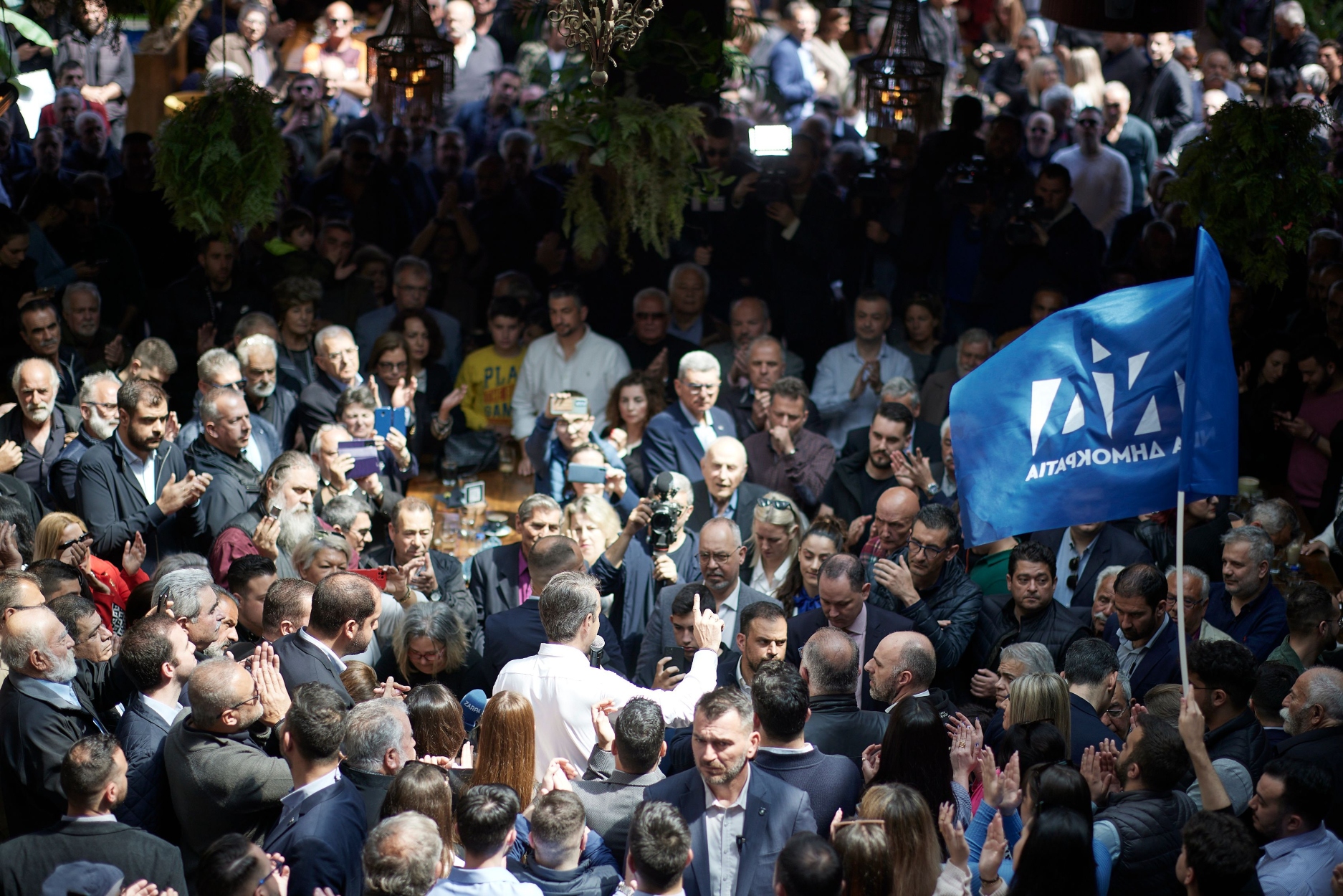 Μητσοτάκης: Όσοι θέλουν να ψηφίσουν ΠΑΣΟΚ, να σκεφτούν μπορεί να προκύψει Τσίπρας