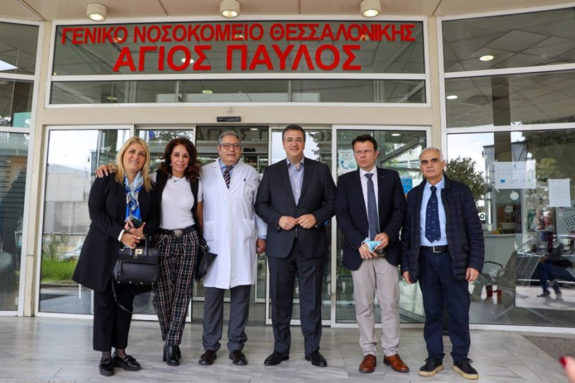 Εγκαινίασε την αναβαθμισμένη Καρδιολογική Κλινική του Γ.Ν. “Άγιος Παύλος”, ο Τζιτζικώστας