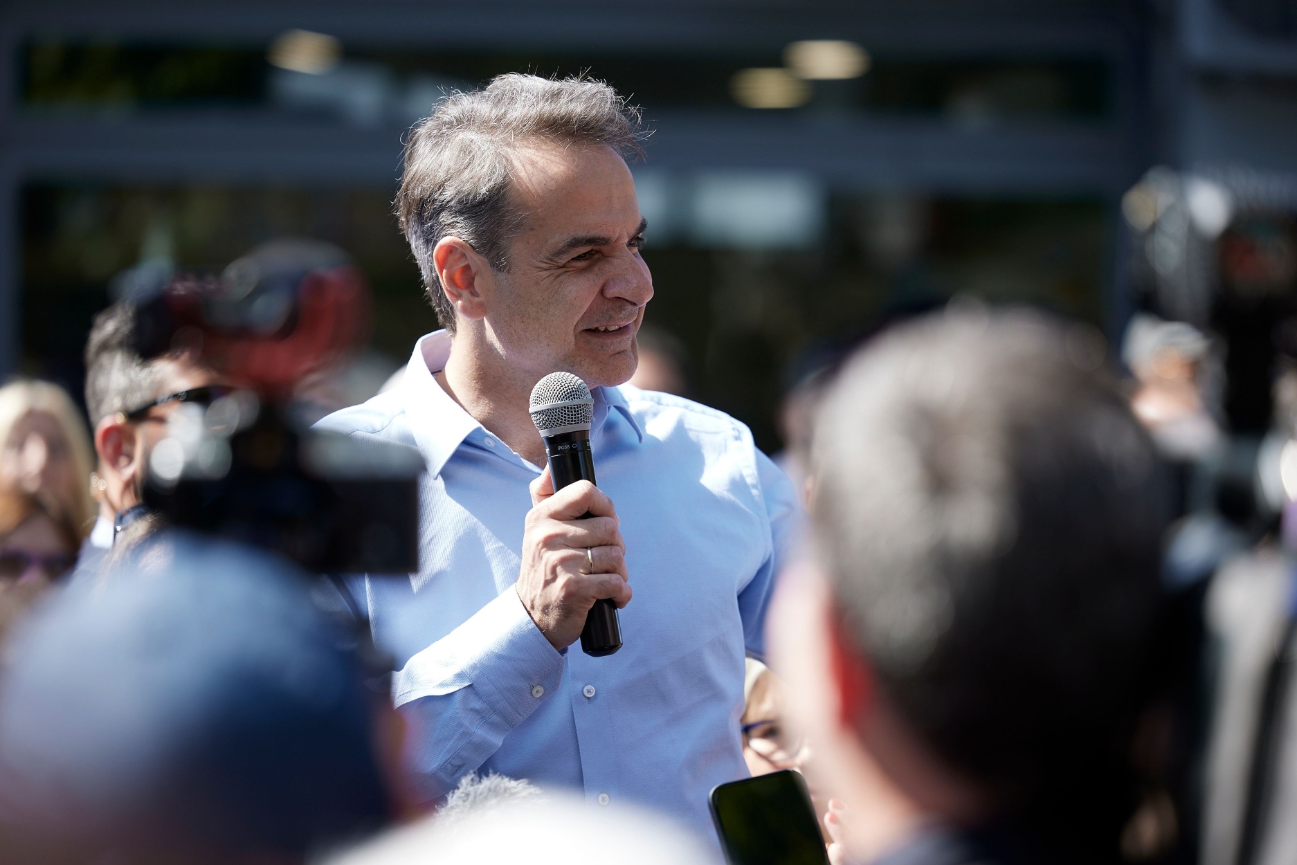 Μητσοτάκης: Να μην αμφιβάλλει κανείς ότι την επόμενη μέρα θα κυβερνήσει η ΝΔ