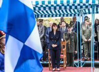 H Σακελλαροπούλου στο Μεσολόγγι για την 197η επέτειο της Εξόδου των Ελεύθερων Πολίορκημένων
