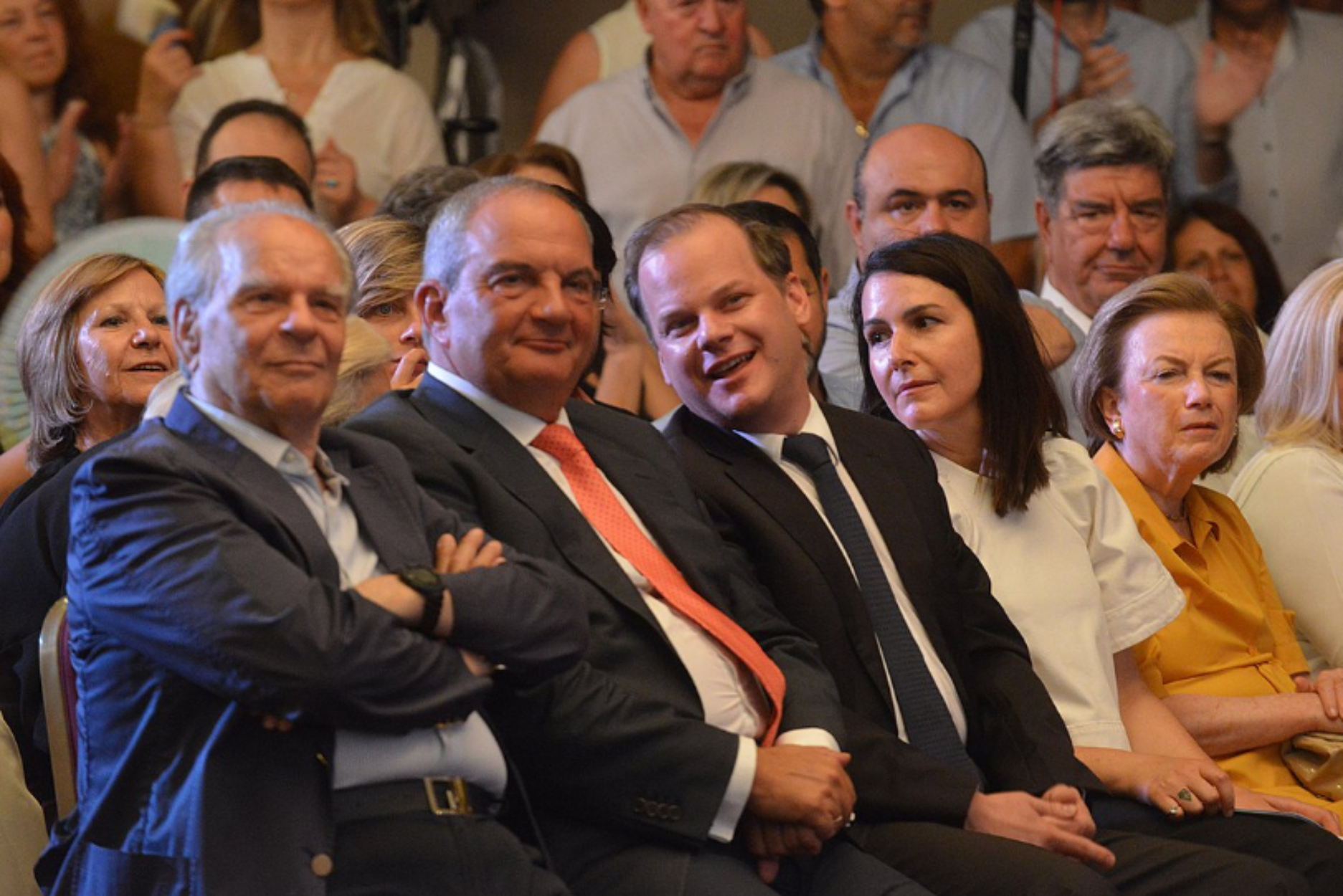 Εκλογές 2023: Μαζί στις Σέρρες ο πρώην πρωθυπουργός Κώστας Καραμανλής και ο Κώστας Αχ. Καραμανλής