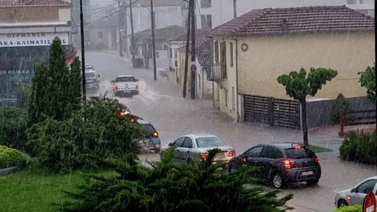 Άμεση καταγραφή ζημιών από τη νεροποντή, διενεργεί ο Δήμος Τρικκαίων