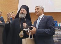 Ο Αγοραστός υποδέχτηκε με τιμές τον Αρχιεπίσκοπο Αυστραλίας Μακάριο