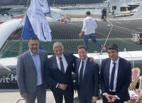 Η ευρωπαϊκή οικολογική φλόγα στο Φλοίσβο με το σκάφος Μaxi-Trimaran
