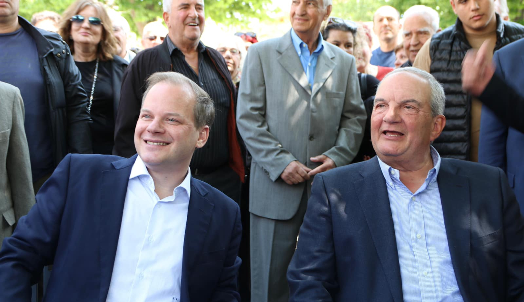 Καραμανλής: Θερμό καλωσόρισμα του πρώην πρωθυπουργού στην Πρώτη Σερρών