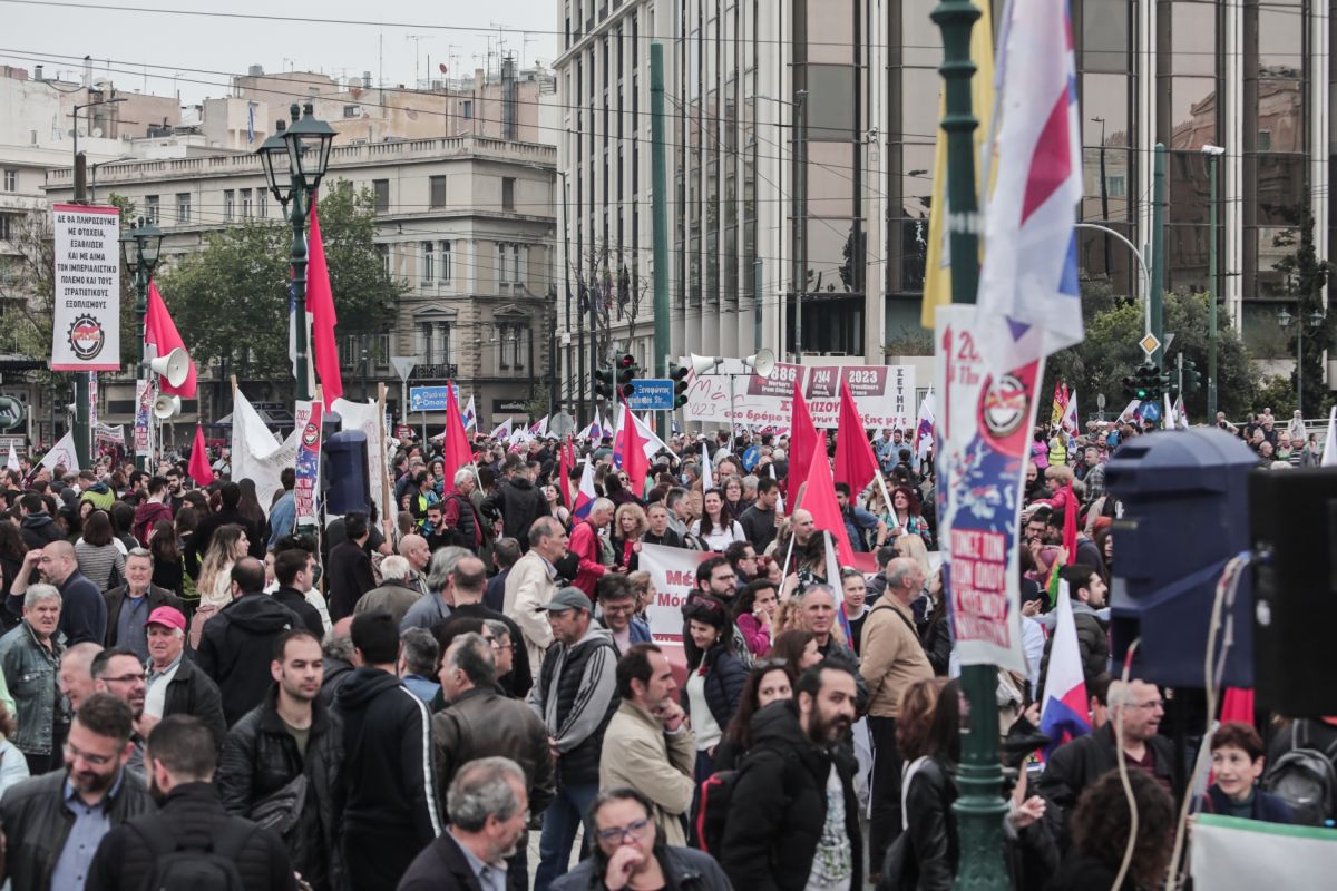 Πρωτομαγιά: Μεγάλες συγκεντρώσεις στην Αθήνα και στην επαρχεία [pic]