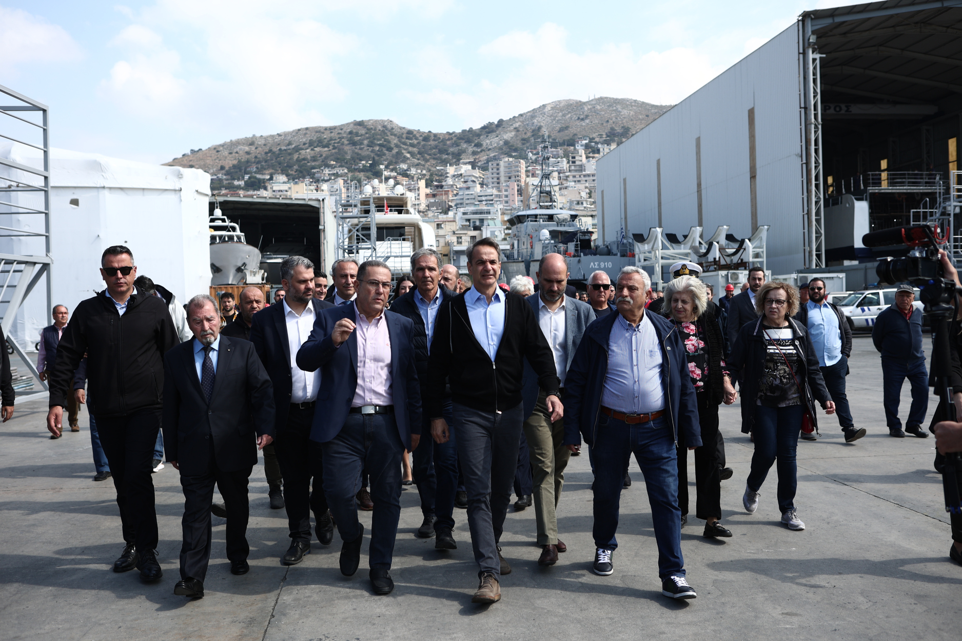 Μητσοτάκης: Tα ναυπηγεία του Περάματος έχουν αποκτήσει παγκόσμια φήμη