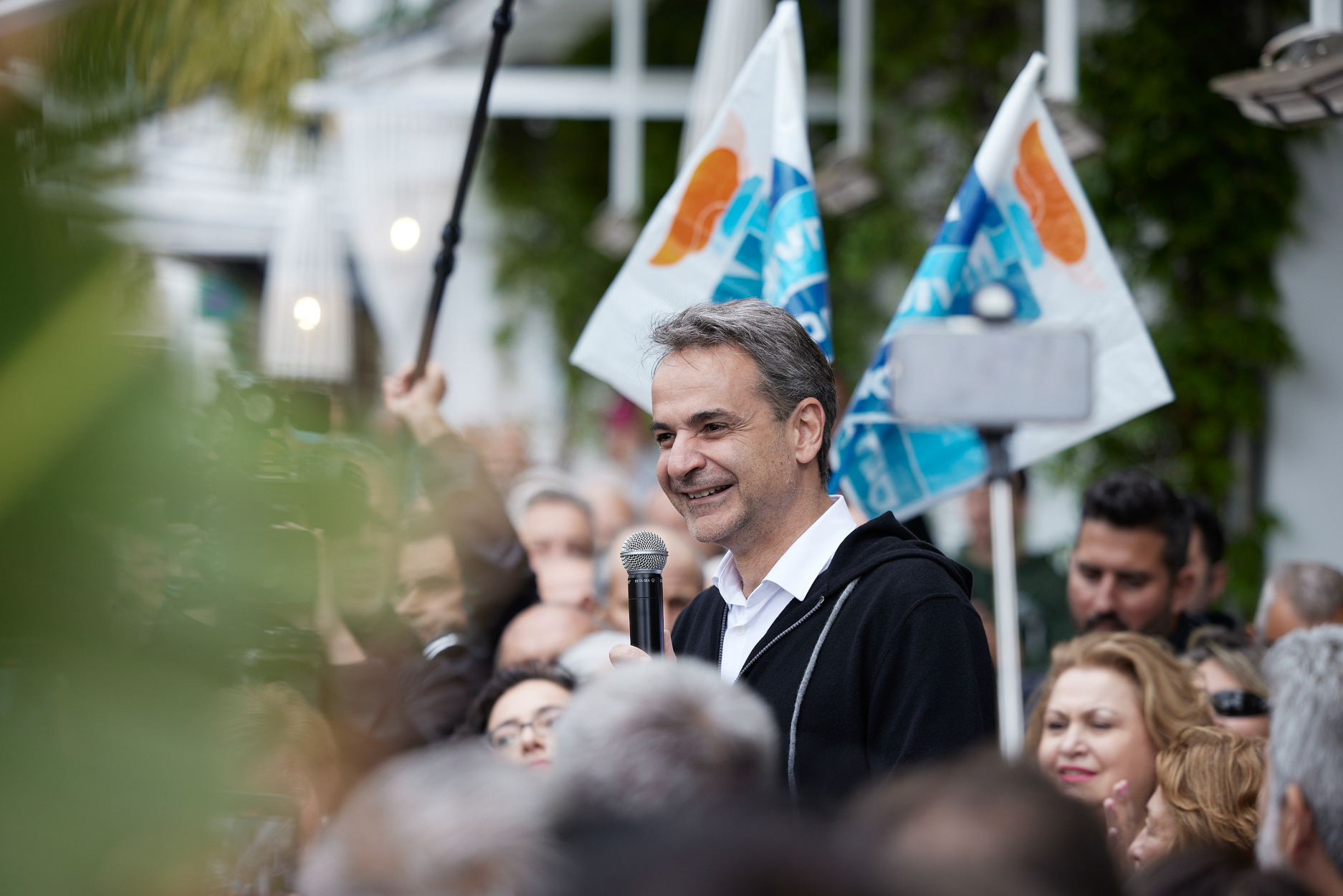 Μητσοτάκης από Αργοστόλι: Στον ΣΥΡΙΖΑ ξέρουν ότι δεν θα κερδίσουν οπότε τάζουν τα πάντα