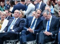 Πασιφανές το μήνυμα ενότητας της ΝΔ στην εκδήλωση στο Ζάππειο με Μητσοτάκη, Καραμανλή και Σαμαρά