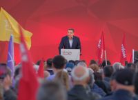 Μήνυμα Τσίπρα από το Αγρίνιο: «Την άλλη Κυριακή φεύγετε από το Μαξίμου»