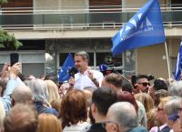 Μητσοτάκης από Ζωγράφου: Στόχος μας η πρωτιά και με καθαρή διαφορά