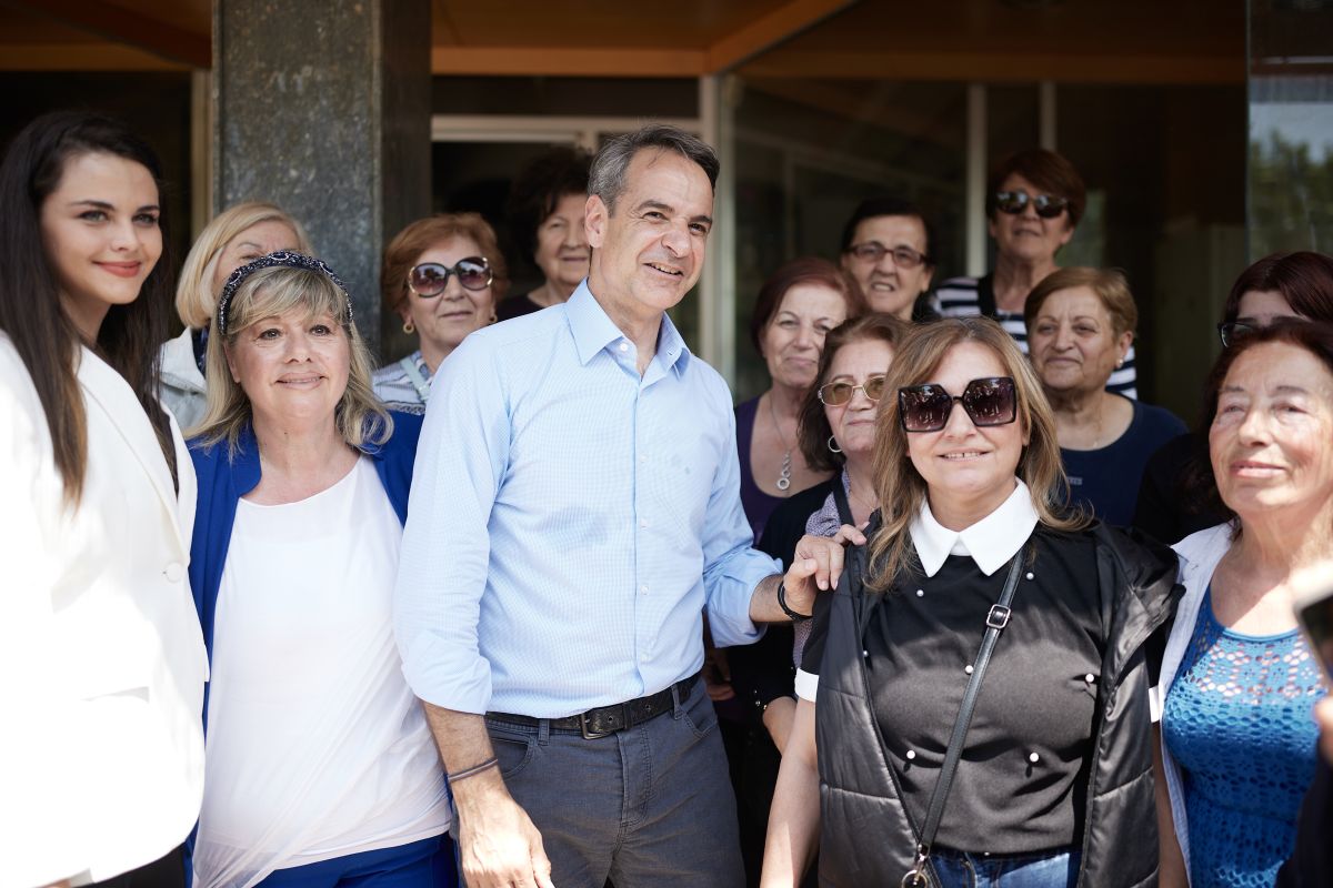 Χαιρετισμός του Πρωθυπουργού και Προέδρου της Νέας Δημοκρατίας στην Κρύα Βρύση Πέλλας