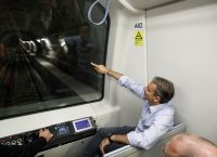 Μετρό Θεσσαλονίκης: Στο δοκιμαστικό δρομολόγιο ο Μητσοτάκης