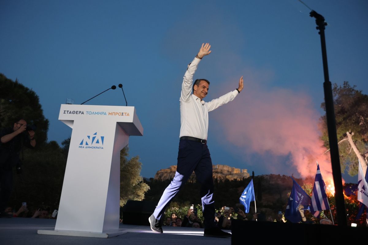 Εκλογές 2023: Δείτε live την κεντρική προεκλογική ομιλία Μητσοτάκη στο Θησείο