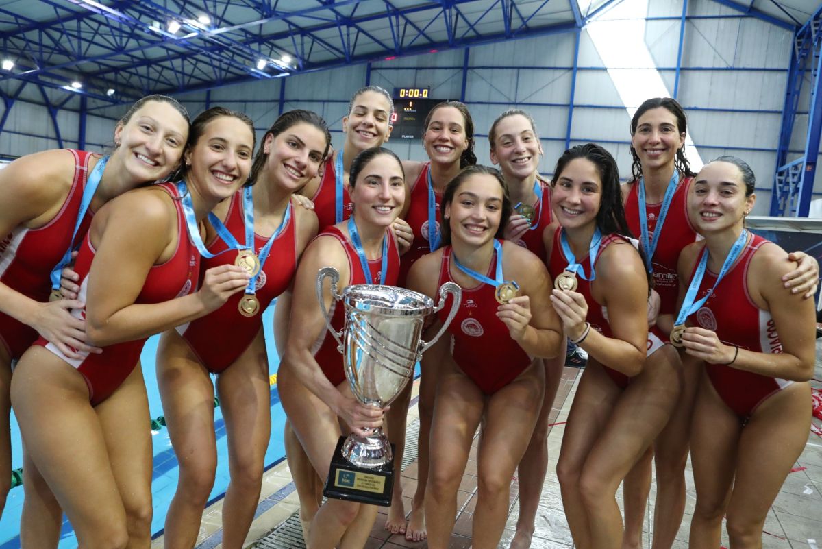 Κορυφαία ομάδα στην ευρωπαϊκή υδατοσφαίριση οι γυναίκες του Ολυμπιακού!