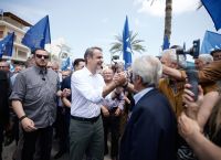 Μητσοτάκης από Σητεία: Όλη η Ελλάδα είναι μπλε, δεν είναι σύνθημα πια