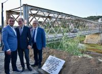 Περιφέρεια Πελοποννήσου: Θεμελιώθηκε η νέα γέφυρα του Ευρώτα στη Σκάλα