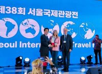 Greek National Tourism Organization awarded at 38th Seoul International Travel Fair