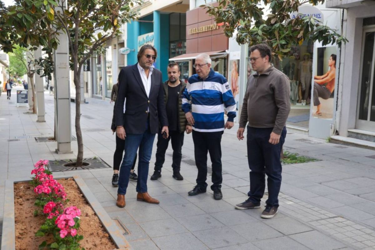 Αμπατζόγλου: «Ομορφαίνουμε την πόλη μας, γιατί αγαπούμε την πόλη μας»