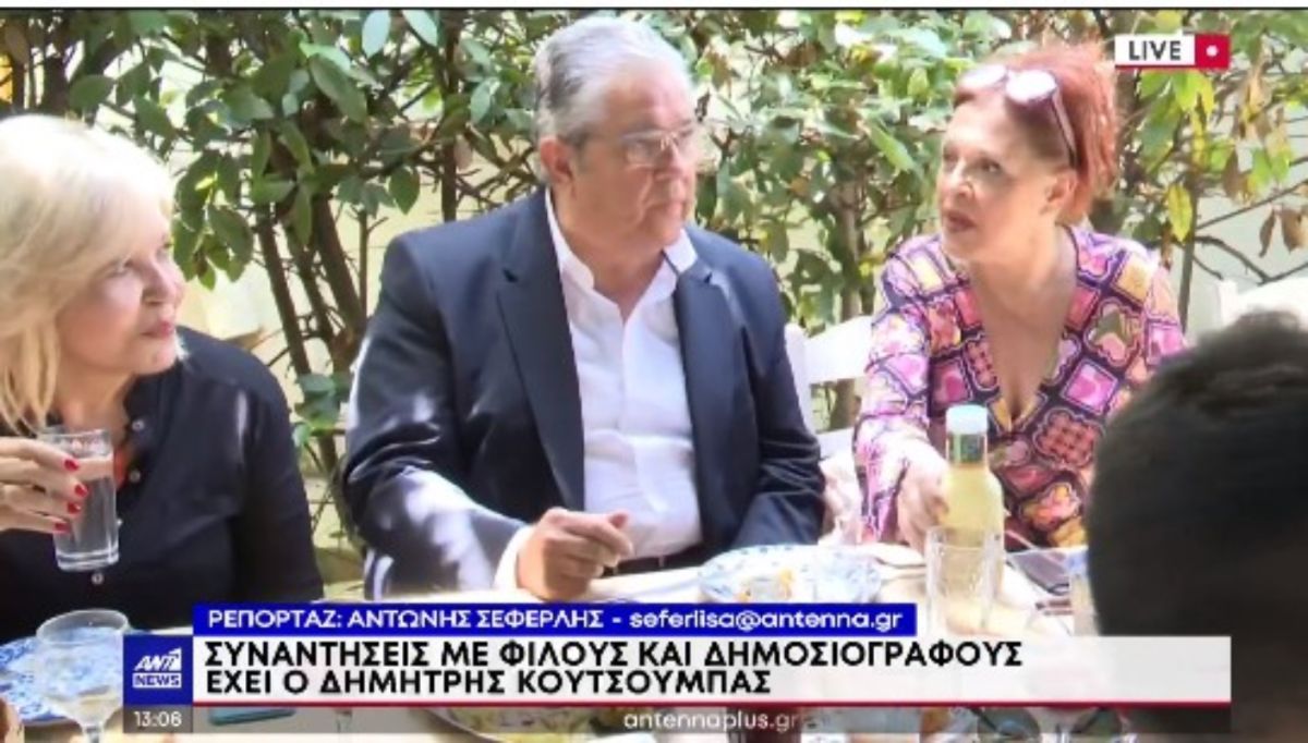 Εκλογές 2023: Για τσίπουρα στην Καλογρέζα ο Δημήτρης Κουτσούμπας