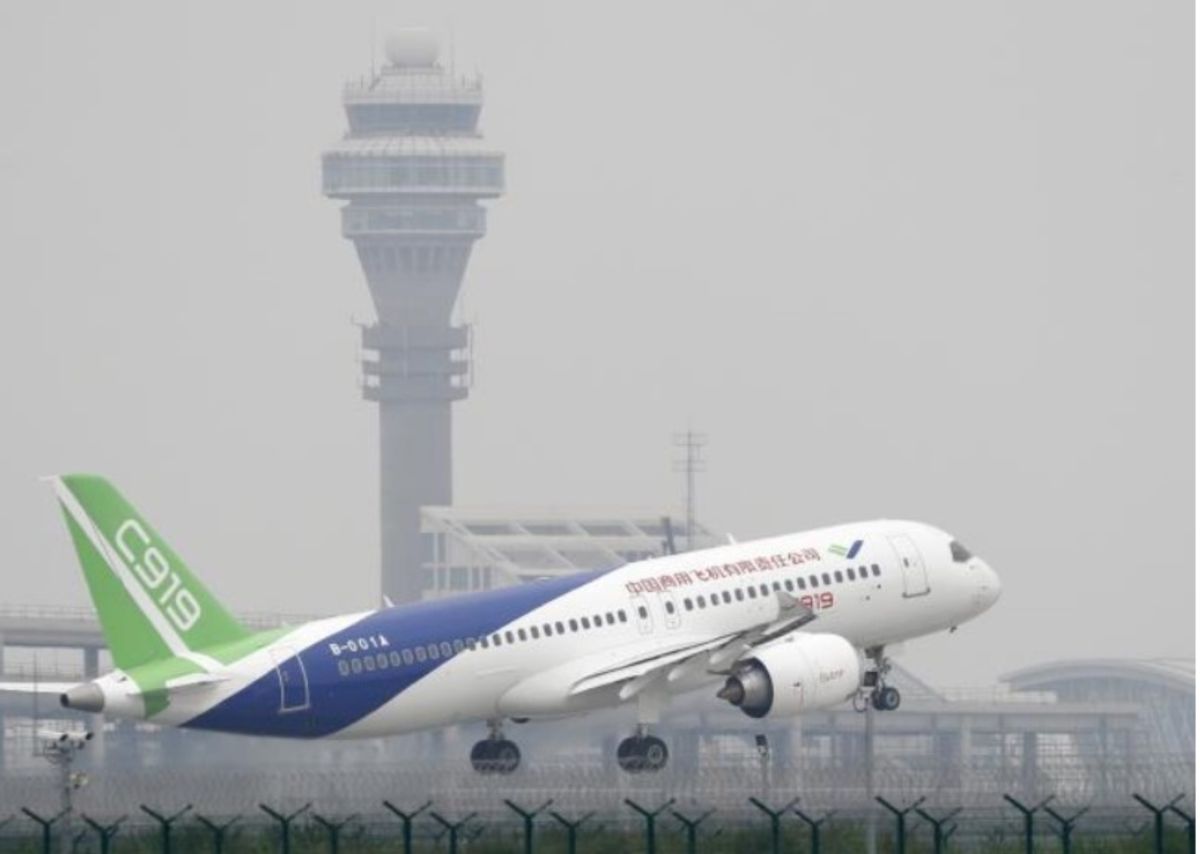 Αυτό είναι το κινεζικό αεροσκάφος C919 που φιλοδοξεί να ανταγωνιστεί Boeing και Airbus (Vid)