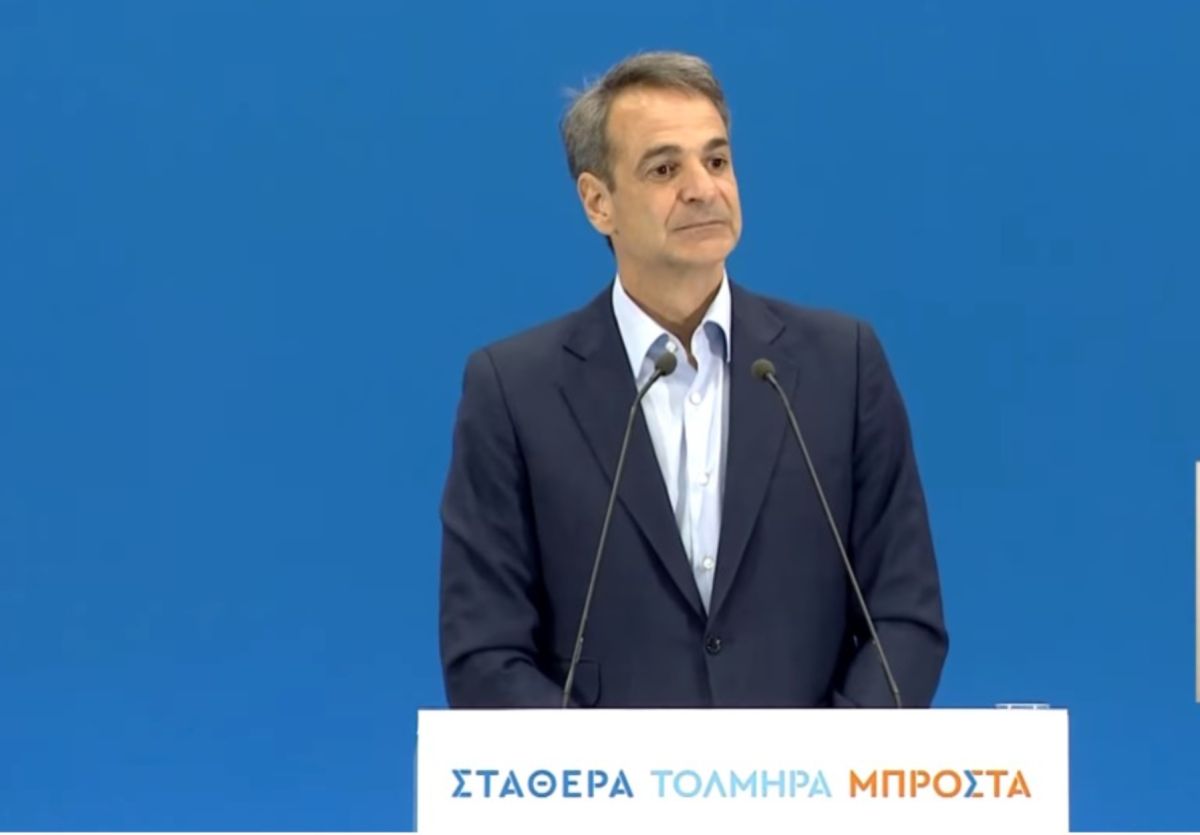 Μητσοτάκης στην Πάτρα: Με ισχυρή εντολή στις 21 Μαΐου θα είμαι πάλι πρωθυπουργός