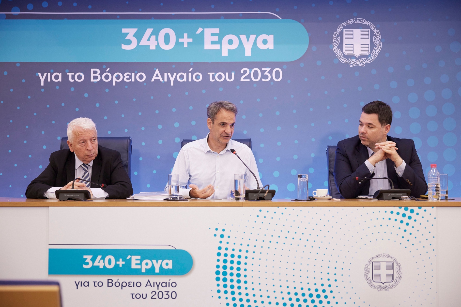 Μητσοτάκης από Λέσβο: 340 έργα και παρεμβάσεις ύψους €1 δισ. για το Βόρειο Αιγαίο