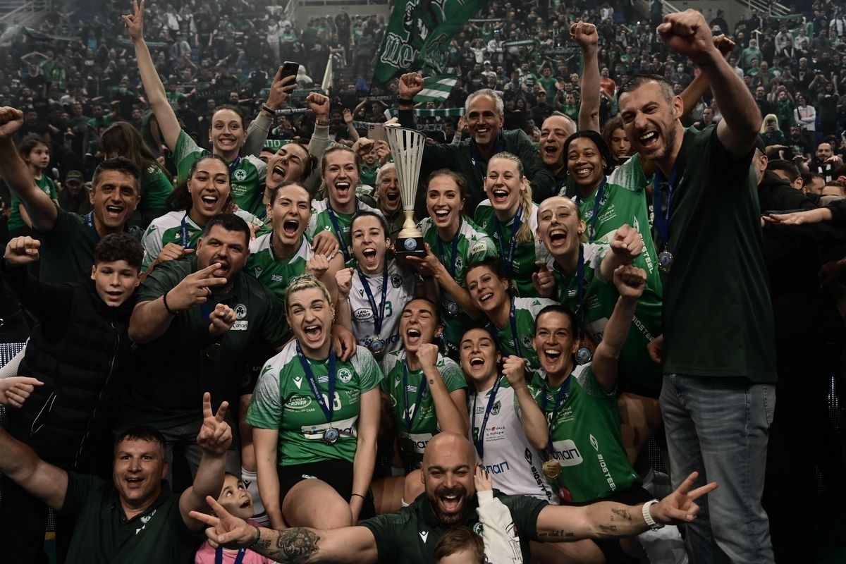 Παναθηναϊκός-Ολυμπιακός 3-2: Οι πράσινες πήραν το πρωτάθλημα μετά από ματσάρα με τις ερυθρόλευκες