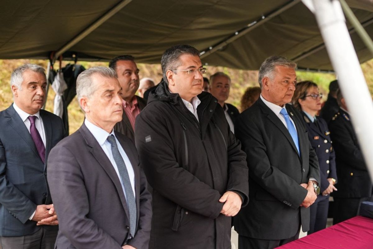 Ο Απ. Τζιτζικώστας στην αναβίωση της Μάχης των Οχυρών του Ρούπελ
