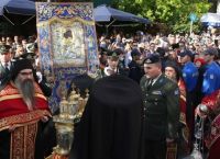 Axion Esti’ icon from Mt. Athos at Athens Cathedral for two weeks