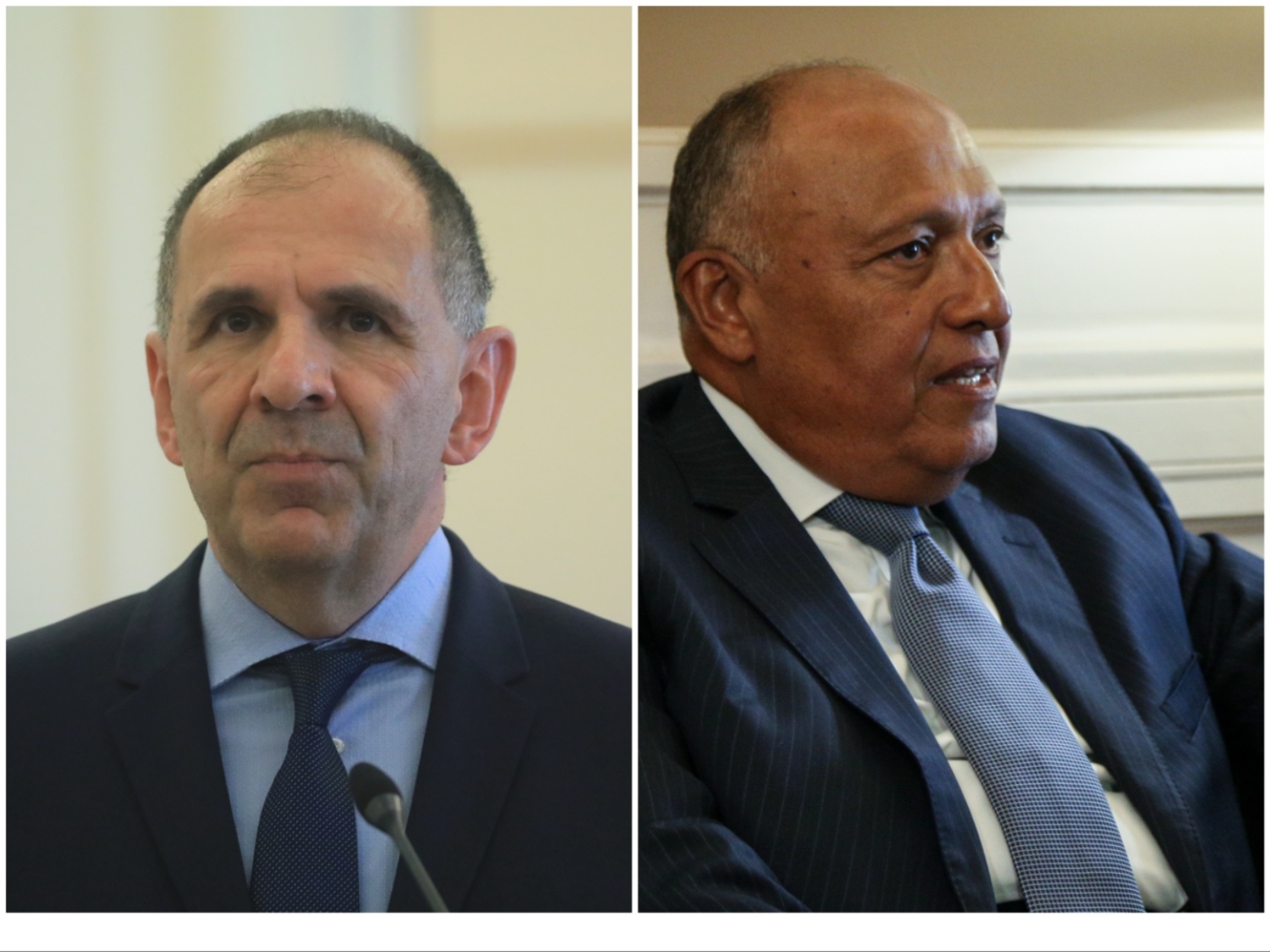 Επικοινωνία Γεραπετρίτη και Σούκρι – Επανεβεβαίωσαν τις άριστες σχέσεις Ελλάδας – Αιγύπτου