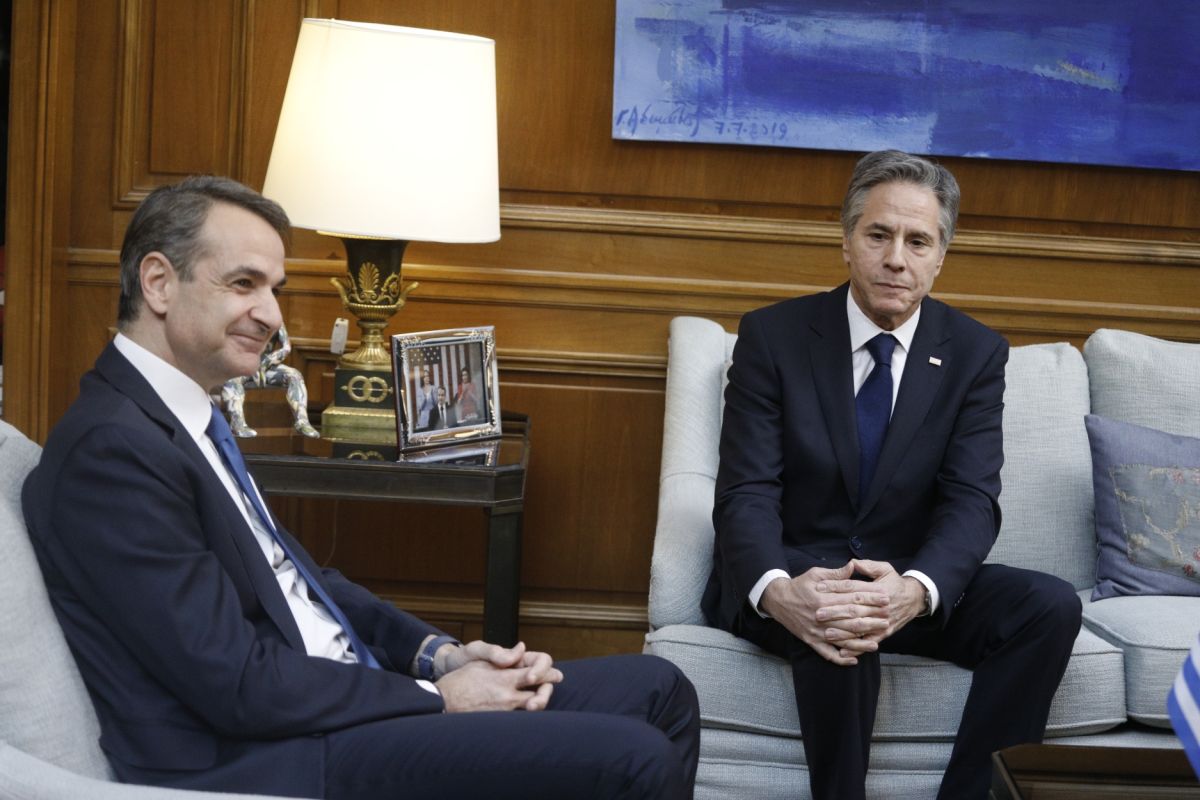 Συγχαρητήριο τηλεφώνημα Μπλίνκεν στον Μητσοτάκη