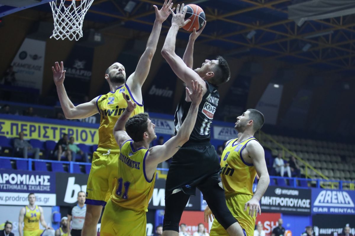 Περιστέρι – ΠΑΟΚ 71-65: Δεν τα κατάφερε ο Δικέφαλος