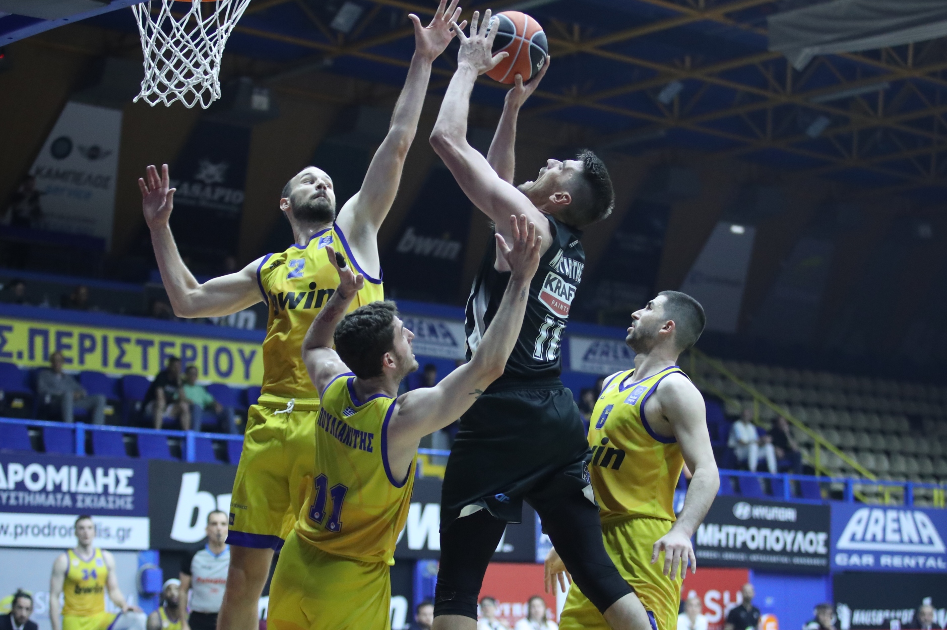 Περιστέρι – ΠΑΟΚ 71-65: Δεν τα κατάφερε ο Δικέφαλος