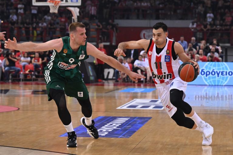 Basket League: Ολυμπιακός-Παναθηναϊκός (73-70)