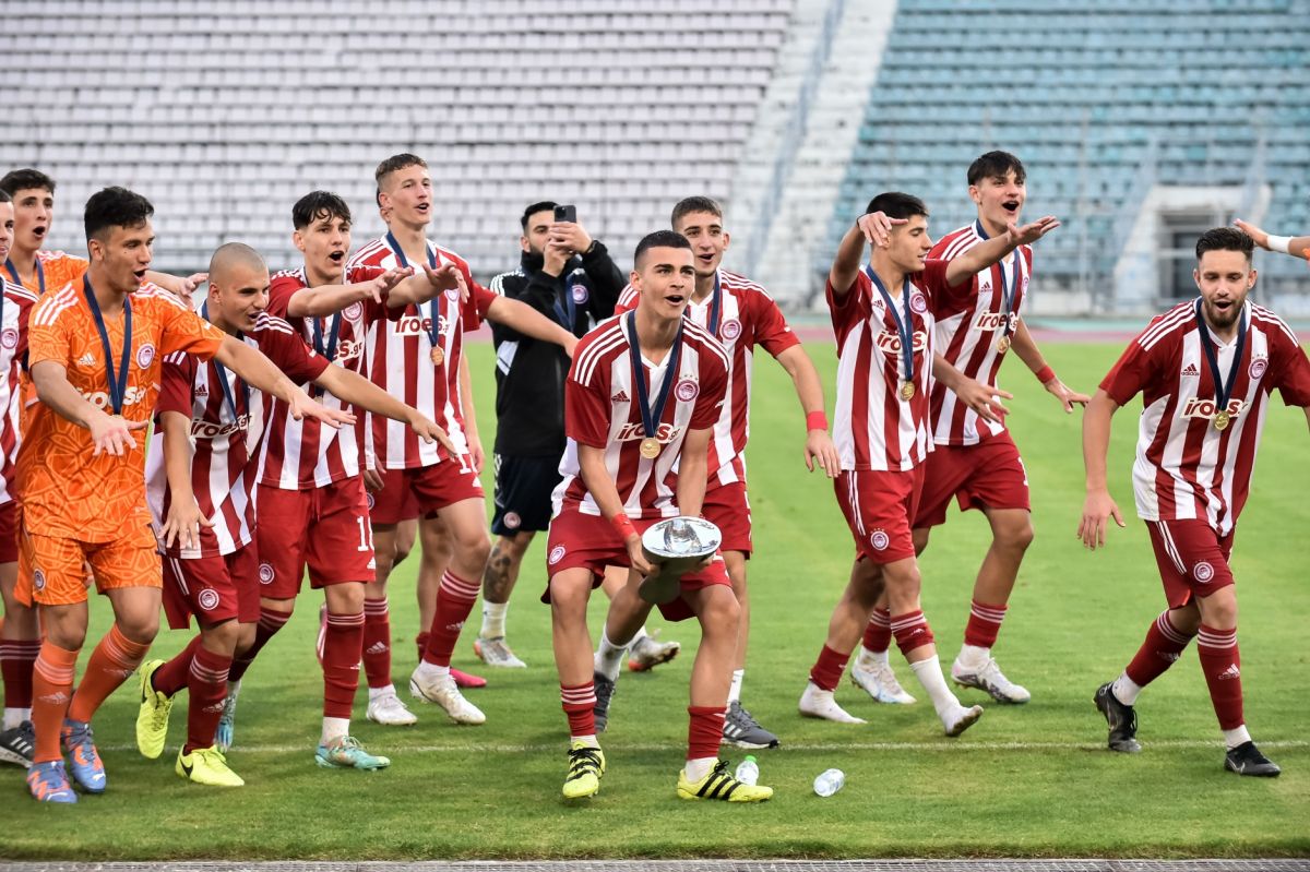 Ολυμπιακός Κ17 – ΠΑΟΚ Κ17 5-4: Πρωταθλητές οι ερυθρόλευκοι